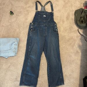 Levi’s Dark Wash Denim Overalls